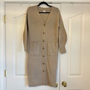 A new day sweater dress/cardigan